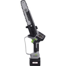 Rafta Zimastar Sc – 5808A/1 Akülü Budama Testeresi, 21 V-4 Ah, 600 W, 20 cm Pala, 18 cm Kesim.uzunluğu, Şarj Sür.2 Saat. Kullanım Süresi 60-110 Dk (Tek Akü), Çift Akülü, Yedek 15 cm Pala ve Zincir Dahil.