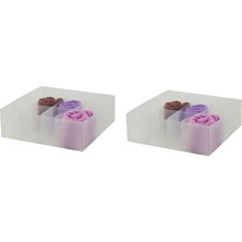Rafta Bosphorus Homi Çekmece Içi Düzenleyici Set,12 Bölmeli Pvc 2 Adet 30X30X10CM