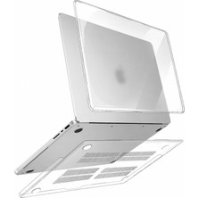 Rafta Mcstorey MacBook Neo Kılıfı 13 Inç A3404 Uyumlu Kristal Parlak Şeffaf Sert Kapak Hard Case, A18 Pro 2026 Ince Koruyucu Kılıf Şeffaf