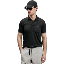 Rafta Lufian Erkek Hold Smart Polo T-Shirt 111040251 Siyah