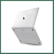 Bezos Macbook Pro 13 2021 Macbook Buzlu Kapak - Şeffaf Bss