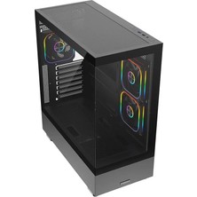 Rafta Fazeon F2 750W 80+ Bronze Argb 3X120MM Fanlı Atx Siyah Gamıng Kasa - 750 Watt
