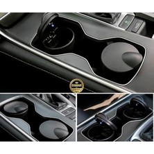 Rafta Volkswagen Golf 8 Için Mavi LED Işıklı Kapaklı Küllük