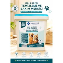Rafta Evcil Hayvan Pati Tüy Kulak Göz Temizleme Kedi Köpek Mendili 250LI Kova