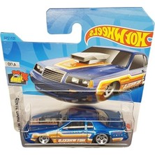 Rafta Kısa Kart Mavi Metalik Yarış Araba Modeli: '86 Ford Thunderbird