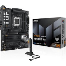 Rafta Asus Tuf Gamıng X870-PLUS Wıfı Amd X870 Soket Am5 Ddr5 8000+(OC) Mhz Atx Gaming (Oyuncu) Anakart
