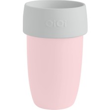 Rafta Oioi Leak Lock Sızdırmaz Silikon Bardak - Pinky Pink/powder Grey
