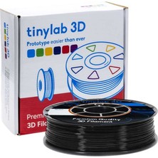 Rafta Tinylab 3D 1.75MM 1000GR Siyah Pla Filament 190-220°C Baskı Sıcaklığı - Yüksek Kalite, Çevre Dostu, Mükemmel Yapışma ve Pürüzsüz Yüzey
