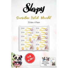 Rafta 11 Al 10 Öde Sleepy Sensitive Islak Mendil 25'li ve 60'lı Rosıe