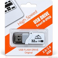 Rafta Dordoı 32GB USB 3.2 Gen 1 Flash Bellek USB 2.0/3.0 Uyumlu Kapaklı Taşınabilir Bellek