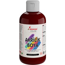 Rafta Red Rose Bordo Akrilik Boya 250 gr