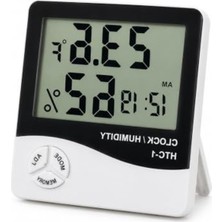 Rafta Dijital Oda Termometresi, LCD Ekranlı ve Masaüstü Duvar Tipi Sıcaklık Ölçer