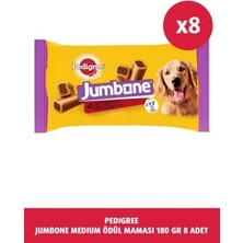 Rafta Pedigree Jumbone Sığır Etli Köpek Ödülü, 180 G, 8 Adet