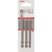 Rafta Bosch Professional Vidalama Ucu, Gri, 3 Adet
