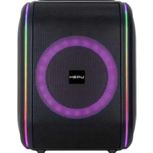 Rafta Hepu HP-988 Titan Series Taşınabilir Bluetooth Hoparlör – 8” Hoparlör, Rms 30W, Extra Bass, Tws Destekli