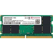Rafta Transcend Dizüstü Bilgisayar Bellek Modülü 16GB Ddr5 4800MHZ - JM4800ASE-16G