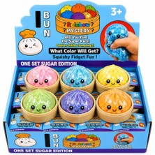 Rafta Büyük Boy Çin Mantısı Squishy, Simli Dumpling Stres Oyuncağı (1 Adet)