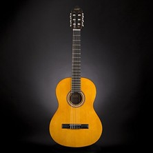 Rafta 4/4 Boyutunda Klasik Gitar, Solak Kullanım Için Doğal Mat