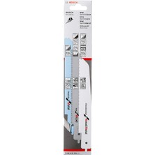 Rafta Bosch Professionalprofessional 3 Parçalı Testere Bıçağı Seti, Ahşap ve Metal Kesmek Için, Çoklu Testere Için Pfz 500 E
