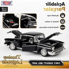 Rafta 1:18 Ölçekli 1957 Chevy Bel Air Metal Model Araba
