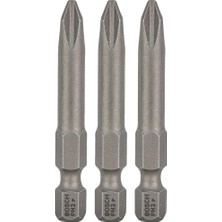 Rafta Bosch Professional Vidalama Ucu, Gri, 3 Adet, Gri