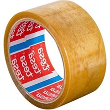 Rafta Şeffaf Koli Bandı, 45 mm x 100 Metre Uzunlukta Doğal Kauçuk