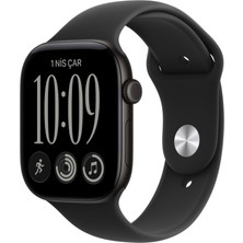 Rafta Apple Watch Series 12 Gps 46 mm Siyah Alüminyum Kasa