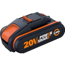Rafta Worx WA3551 20VOLT 2.0AH. Li-Ion Powershare Yedek Akü