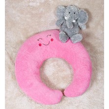 Rafta Özgüner Oyuncak Emzirme Yastığı, Hamile Yastığı, Yeni Doğan Bebek Yastığı(Pembe)