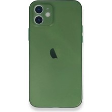 Apple iPhone 12 Mini Kılıf Pp Ultra Ince Kapak - Yeşil