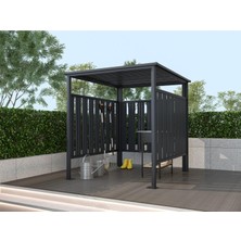 Divona Home Bard Plus B Metal Bahçe Depolama Alanı (3,6 M2)