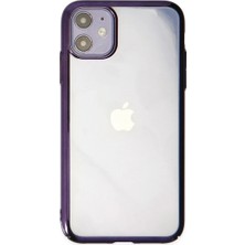 Apple iPhone 12 Kılıf Element Silikon - Mor