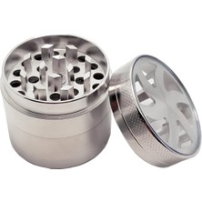 Rafta Mini Boy 40 Mm. Tütün Baharat Herbal Öğütücüsü Parçalayıcı PY90SLV