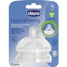 Rafta Chicco Naturalfeeling Normal Akış Biberon Emziği (0 Ay+)