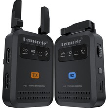 Rafta Lemorele Kablosuz HDMI Verici ve Alıcı - 656FT/200M, 1080P@60Hz Düşük Gecikme (50MS) Kablosuz Video Iletimi, 1tx 4rx'e Kadar, Tutuplay Uygulama Önizleme, Film Yapımcıları Için Tak ve Çalıştır, Canlı