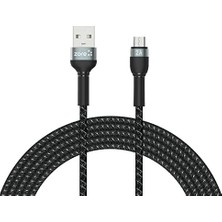 Rafta Senon Zore Shira Serisi Micro USB Kablo 2m Siyah