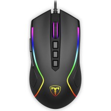 T-Dagger T-TGM209-LIT, Darkangel Lite, Rgb Backlight, 8 Programlanabilir Buton, USB Kablolu, 10.00DPI, Gaming Mouse