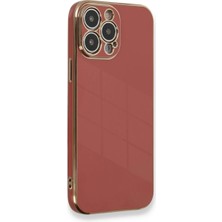 Apple iPhone 13 Pro Max Kılıf Volet Silikon - Kırmızı
