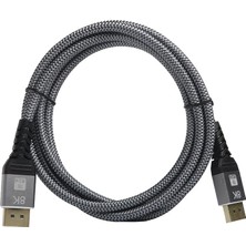 Rafta Dark 1.8mt 8k 60Hz Destekli Display Port Kablo (DK-CB-DPL188K)
