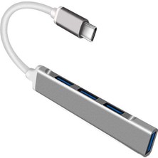 Rafta Apera Tr-94 USB C 4 In 1 Hub Type-C To 4x USB A 3.0 Port Adaptör