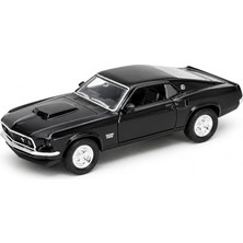 Rafta Çek Bırak 12 Cm. Ford Mustang Boss - Siyah