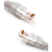 Rafta Hannah Cat 5e Ethernet Kablo 5 Metre CAT5E Utp Ethernet Kablosu, RJ45 Yüksek Hızlı Gigabit Ağ Kablosu, Modem Router Bilgisayar Konsol Uyumlu, Gri