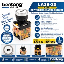 Bentong Yaylı Buton - Siyah Ok - LA38 Serisi