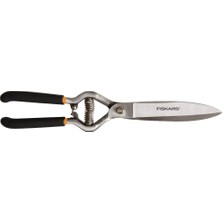 Rafta Fiskars 392230-1004 Dövme Çim Makası, Siyah