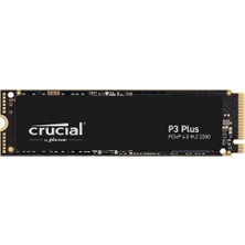 Rafta Crucial P3 Plus 1tb Pcıe Gen4 3D Nand Nvme M.2 Ssd, 5000 Mb/s'ye Kadar - CT1000P3PSSD8