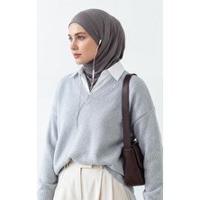Aisha's Design Kışlık Boyun Kapatıcı Özellikli ve Kulaklık Girişli Penye BONE,B-94O
