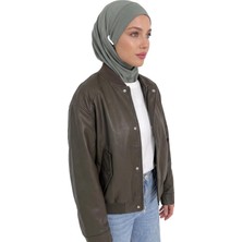 Aisha's Design Kışlık Boyun Kapatıcı Özellikli ve Kulaklık Girişli Penye BONE,B-94O