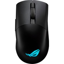 Rafta Asus Rog Keris Kablosuz Aimpoint Oyun Faresi, Üç Modlu Bağlantı (2,4 Ghz Rf, Bluetooth, Kablolu), 36000 Dpı Sensör, 5 Programlanabilir Düğme, Rog Speednova, Değiştirilebilir Anahtarlar, Paracord