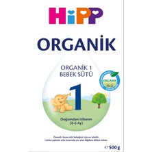 Rafta Hipp 1 Organik 1 Bebek Sütü