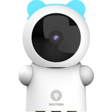 Rafta Neutron NTL-BC-05M Akıllı Mavi Bebek Kamerası, Hassas Termometre ve Ninni Çalar